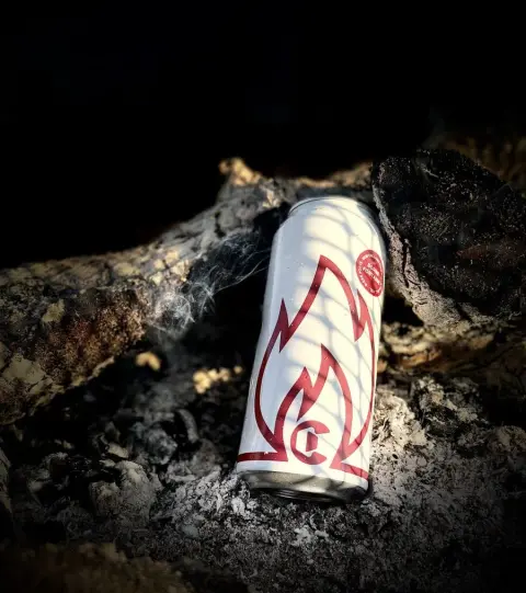 Can of Borne Fontaine New England pale ale from La Confrérie