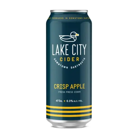 Lake City Cider Crisp Apple (District 5) can