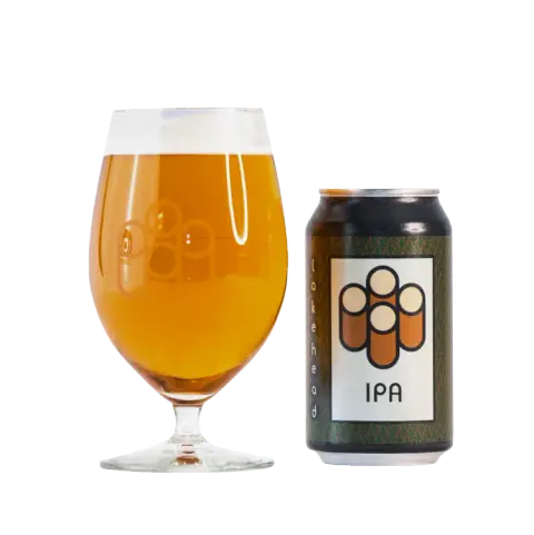 Lakehead Beer Company IPA can and glass