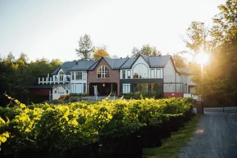 The Le Ruisseau estate in Dunham