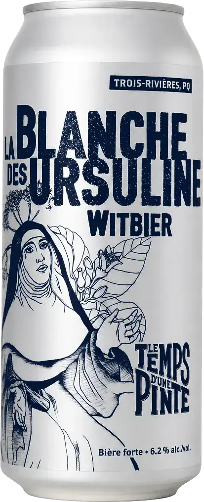 Le Temps d'une Pinte Blanche des Ursulines wheat beer