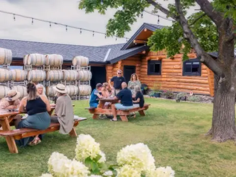 Lightning Rock tasting patio