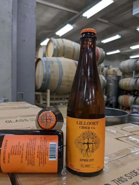 Lillooet Cider Co. Apricot cider
