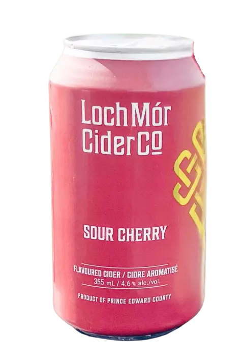 Loch Mór Sour Cherry cider can