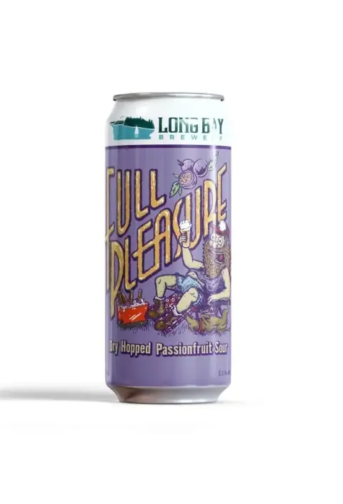 Can of Full Pleasure passionfruit sour