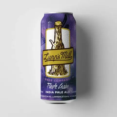 Lunn's Mill Purple Grain IPA can