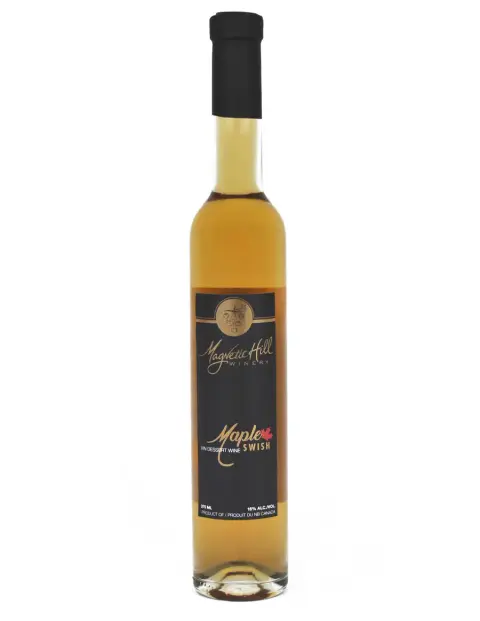 Bottle of Magnetic Hill Winery Maple Swish