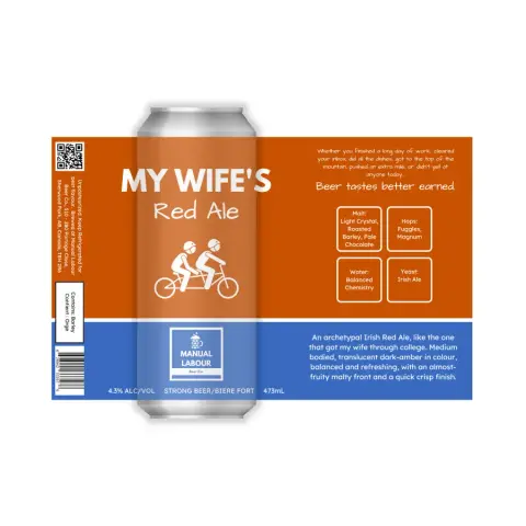 Manual Labour My Wife's Red Ale