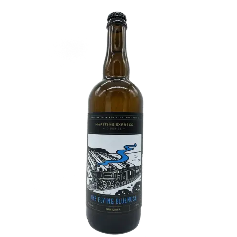 Maritime Express The Flying Bluenose dry cider bottle