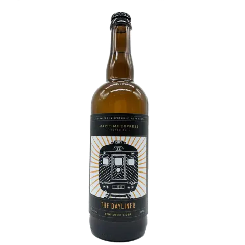 Maritime Express The Dayliner semi-sweet cider bottle