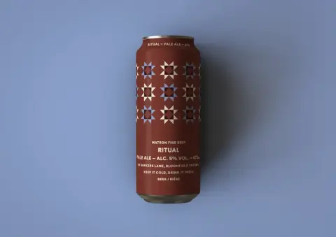 A can of Matron Ritual Pale Ale