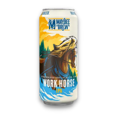 Work Horse IPA can