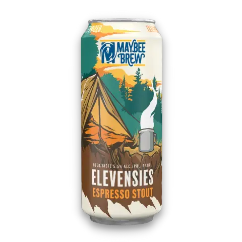 Elevensies Espresso Stout can
