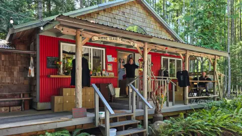 Mayne Island Brewing Company brewery front