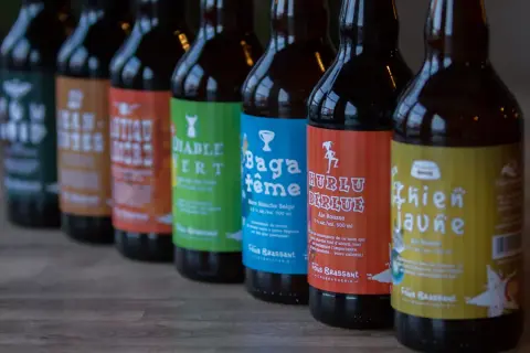 Aux Fous Brassant beers
