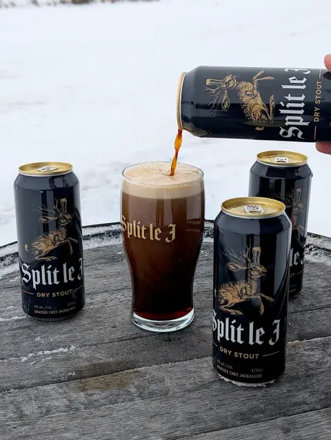 Jackalhop Split le J dry stout