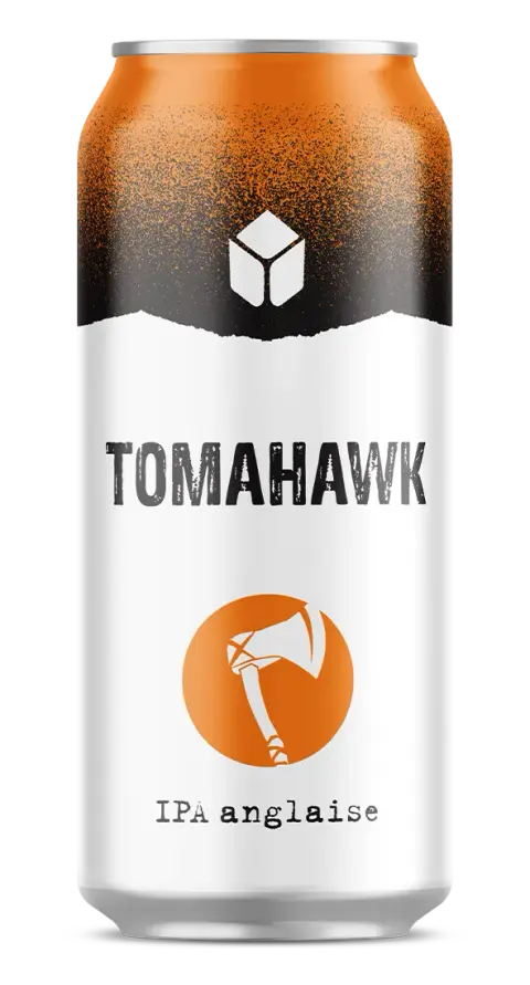 Can of Tomahawk IPA from La Boite à malt