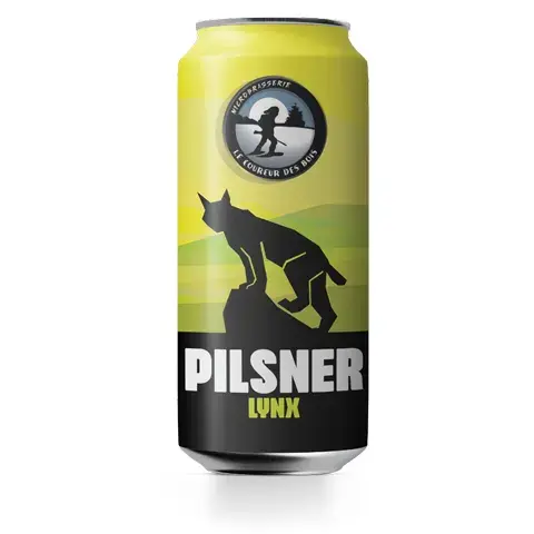 Lynx pilsner from Le Coureur des Bois