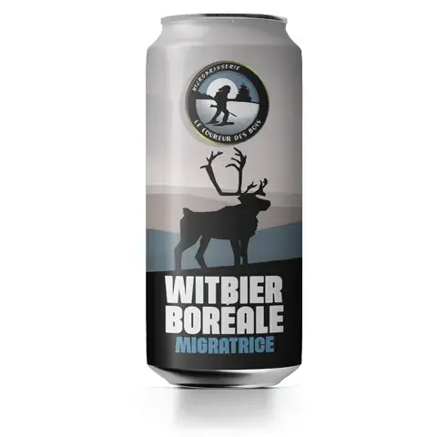 La Migratrice imperial witbier from Le Coureur des Bois