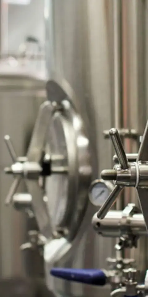Fermenters at Le Malbord