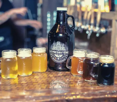 Le Presbytère beer growler