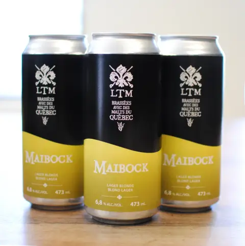 Les Trois Mousquetaires Maibock, 473 ml can