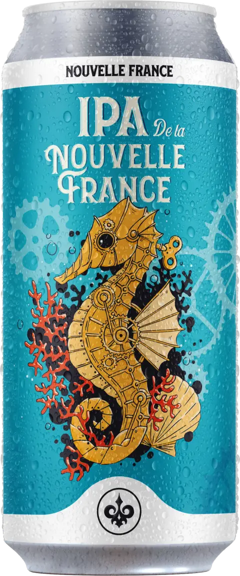 Can of IPA de la Nouvelle-France