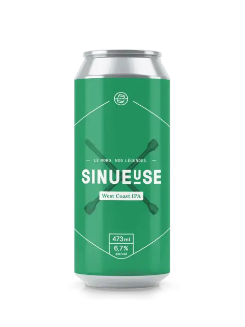 Can of St-Pancrace Sinueuse American IPA