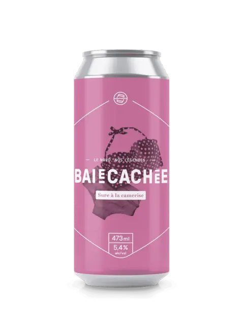 Can of St-Pancrace Baie-Cachée haskap sour