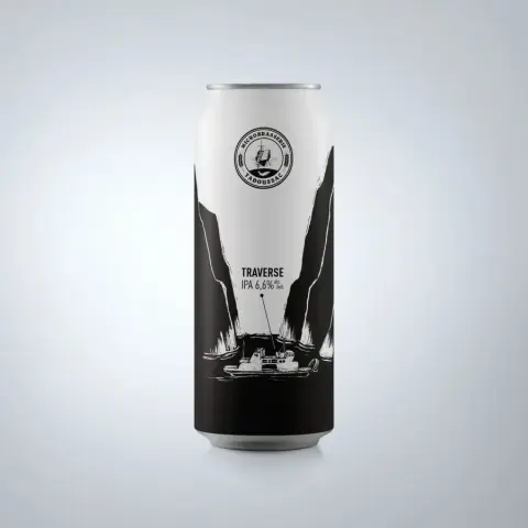 Can of Microbrasserie Tadoussac La Traverse IPA