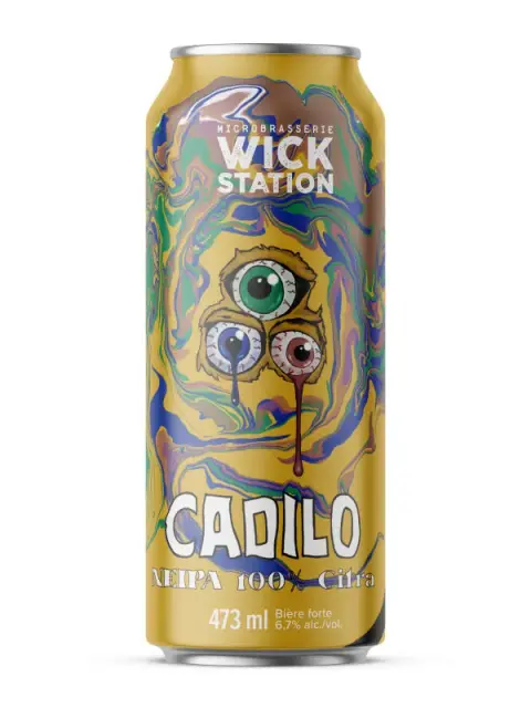 A can of Cadilo New England IPA from Wick Station