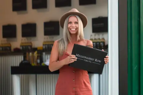 The Millionaires' Row cider tasting room in Summerland