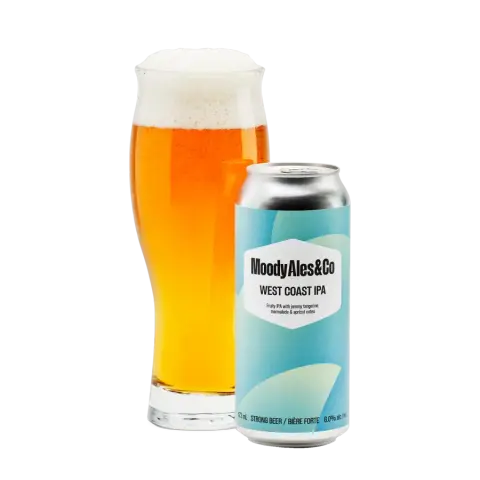 Moody Ales West Coast IPA can
