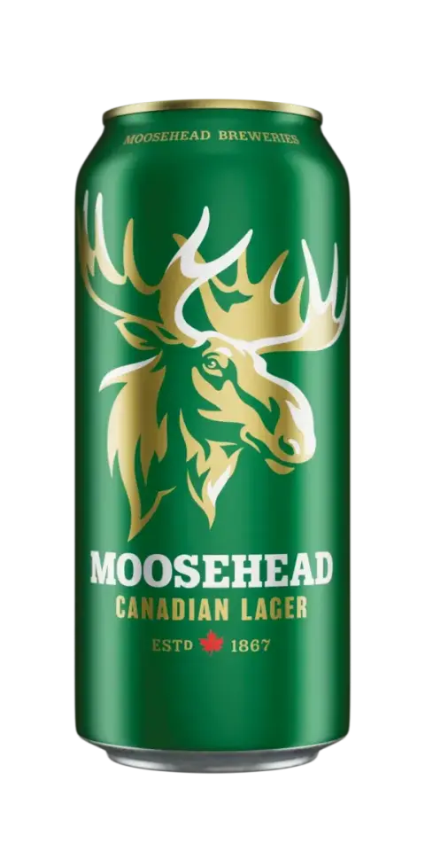 Moosehead Canadian Lager can