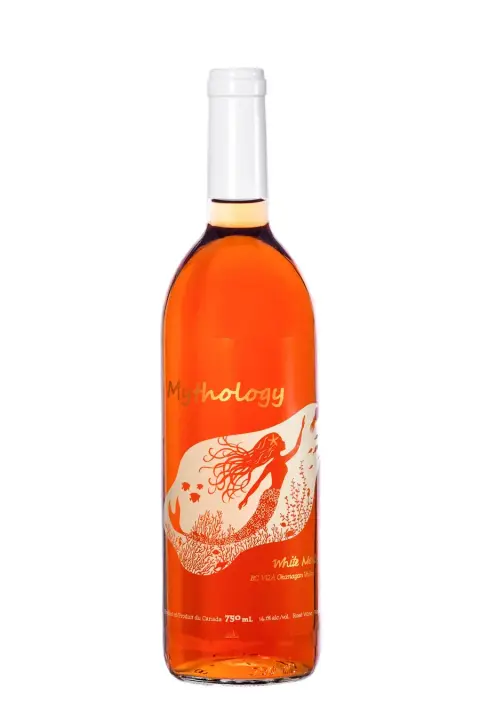 Bottle of Mythology White Merlot
