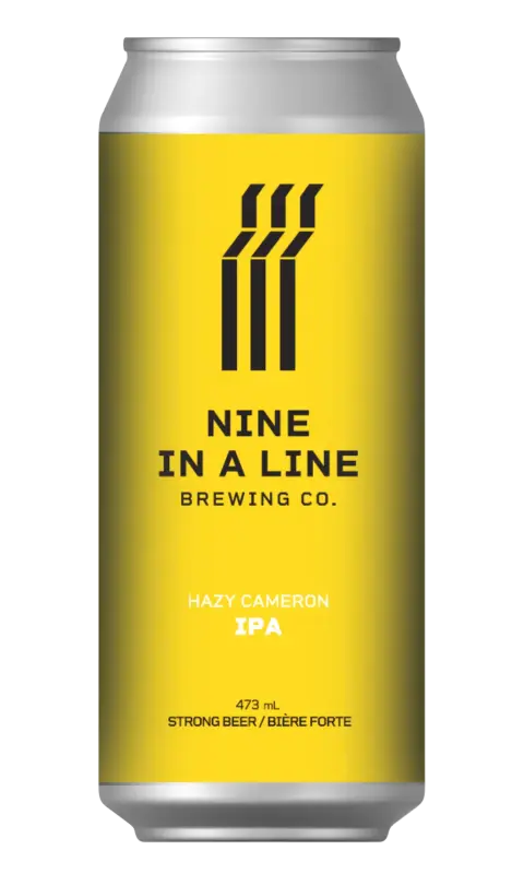 Hazy Cameron IPA can