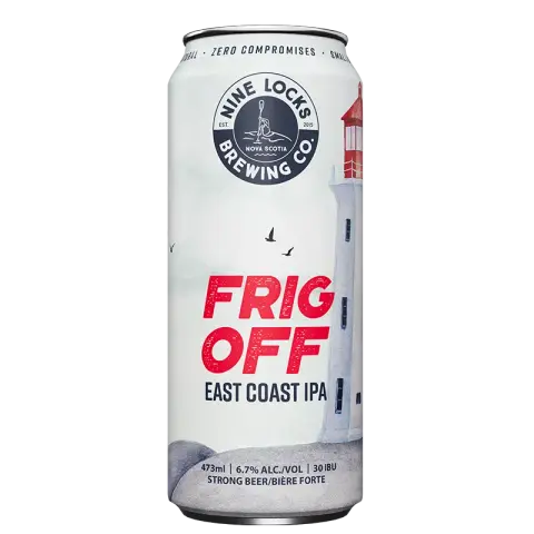 Can of Nine Locks Frig Off IPA
