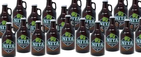 Nita Beer growlers