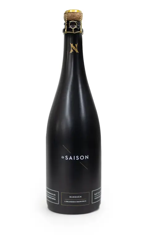 A bottle of Nonsuch La Saison