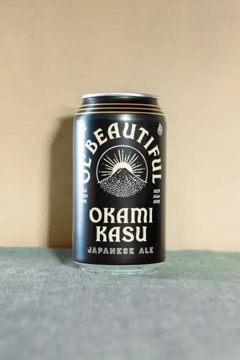 Okami Kasu Japanese ale can
