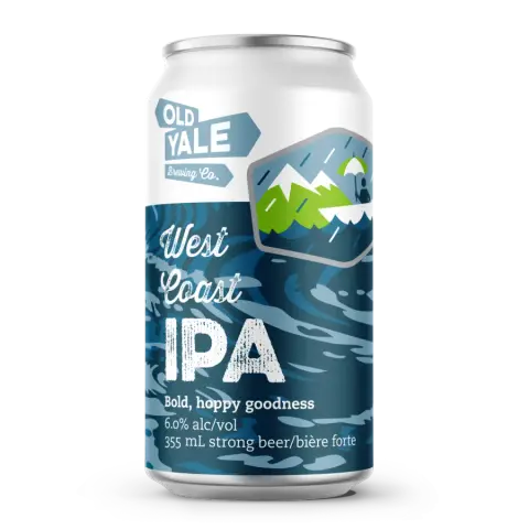 Old Yale West Coast IPA can