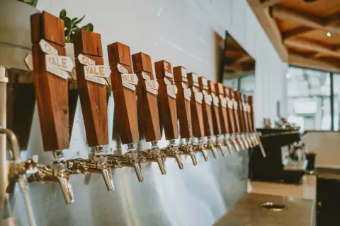 Old Yale tap handles