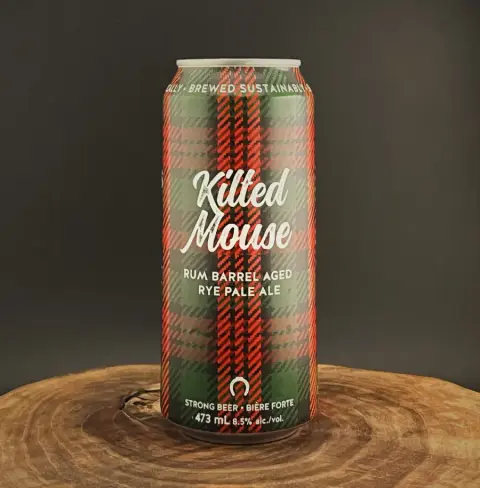 Parsons Kilted Mouse rum-barrel-aged rye pale ale