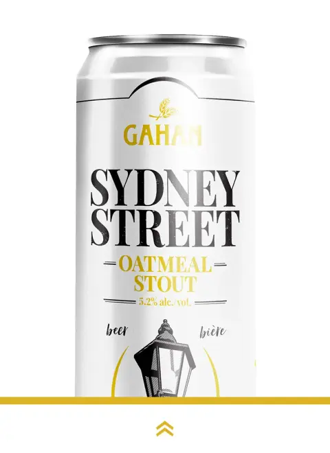 Can of Gahan Sydney Street Oatmeal Stout