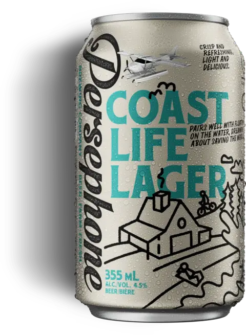Persephone Coast Life Lager can