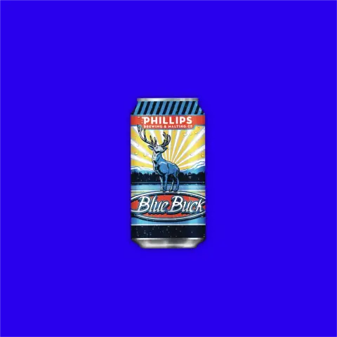 Phillips Blue Buck ale cans