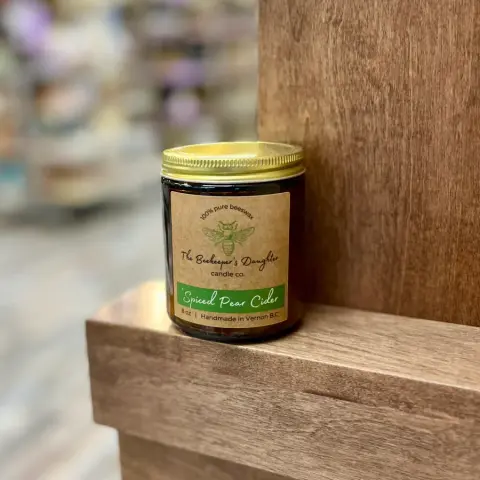 Scented Beeswax Candles - 8 oz. Jars