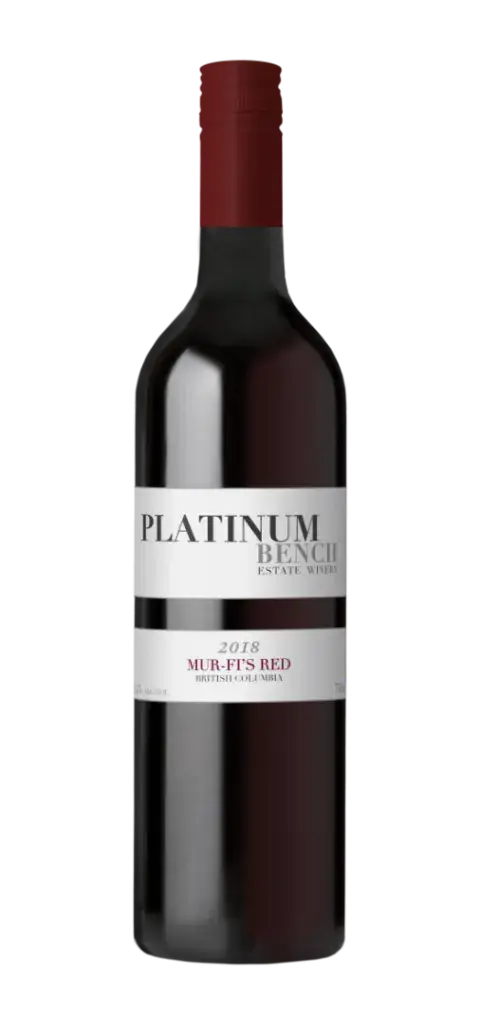 Bottle of Platinum Bench Mur-Fi's Red