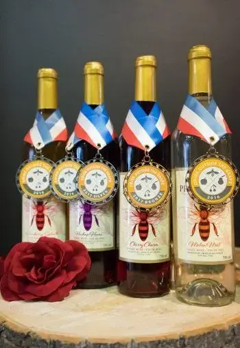 Prairie Bee Meadery honey wine
