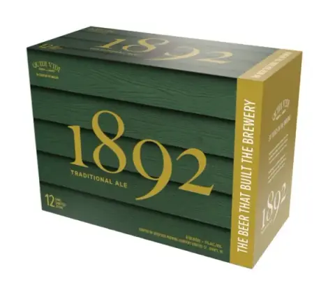 12-pack of 1892 Traditional Ale cans